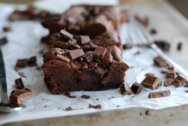 Double chocolate brownie cake, glutenfri, utan tillsatt socker //Baka Sockerfritt