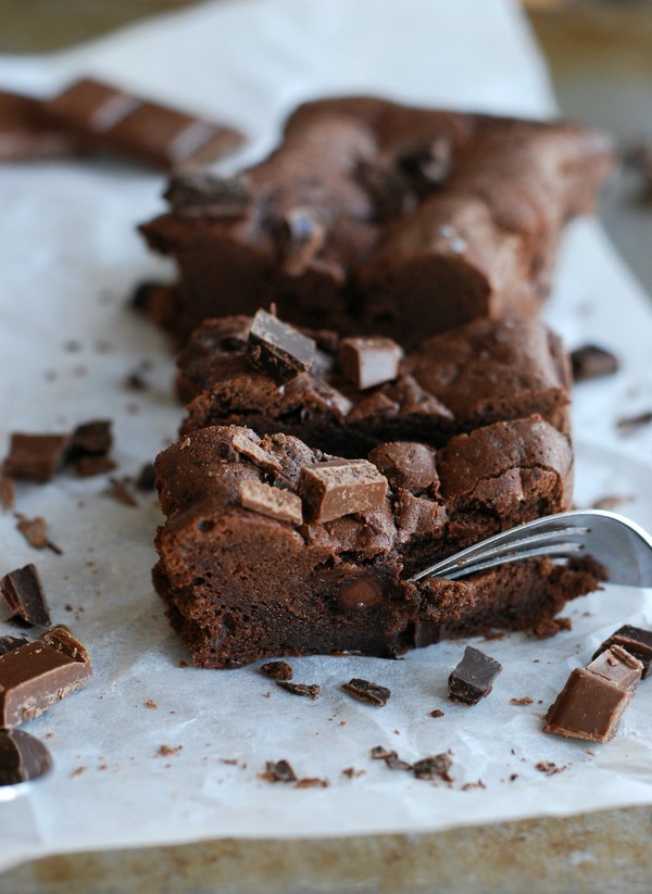 Double chocolate brownie cake, utan tillsatt socker // Baka Sockerfritt