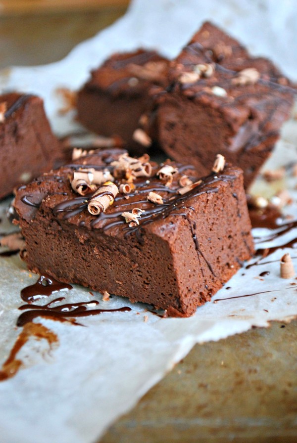 Healthy brownie - Hälsosam brownie utan mjöl
