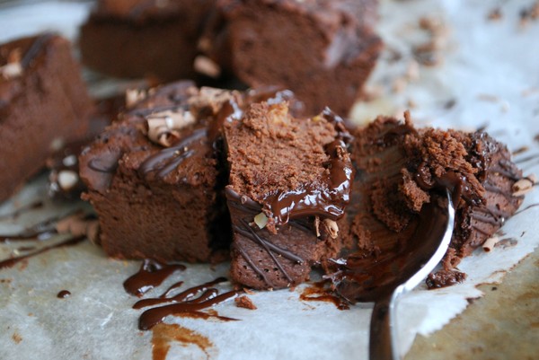 Healthy brownie - Hälsosam brownie utan mjöl