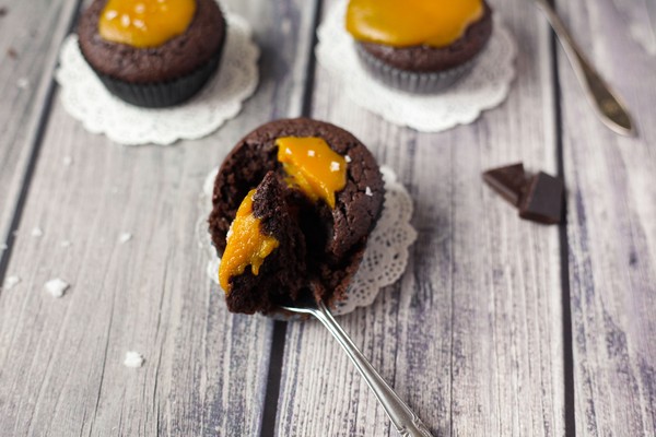 Chokladmuffins med saffranskola, utan tillsatt socker // Baka Sockerfritt