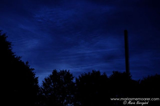 noctilucent clouds - sky phenomena - nattlysande moln - fenomen på natthimlen