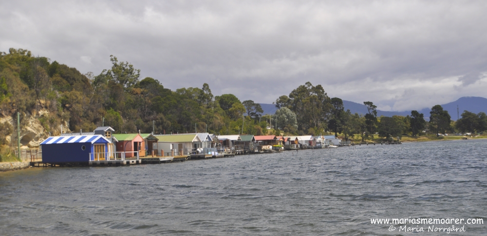 Boat sheds in Hobart, Tasmania class=