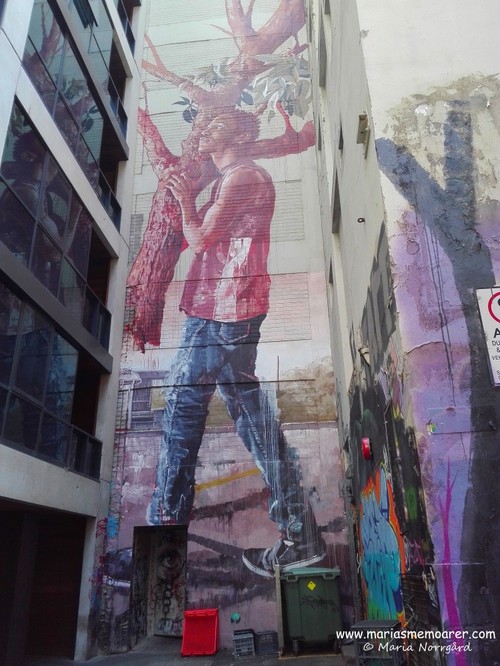 Melbourne street art mecka of Australia