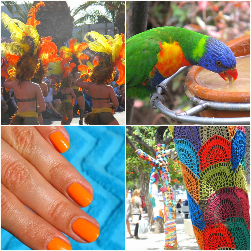 färgglada Teneriffa - karneval, Loro Parque, Santa Cruz