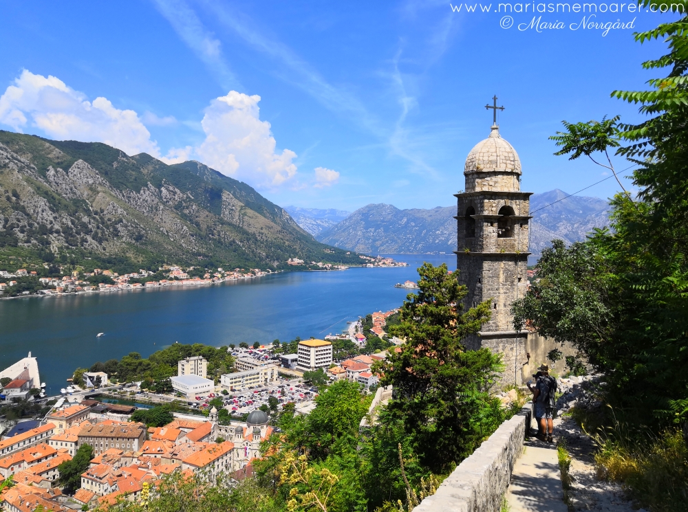 top things to do in Kotor, Montenegro: do the Fortress Walk / aktiviteter i Kotor, Montenegro - vandra upp till fästningen