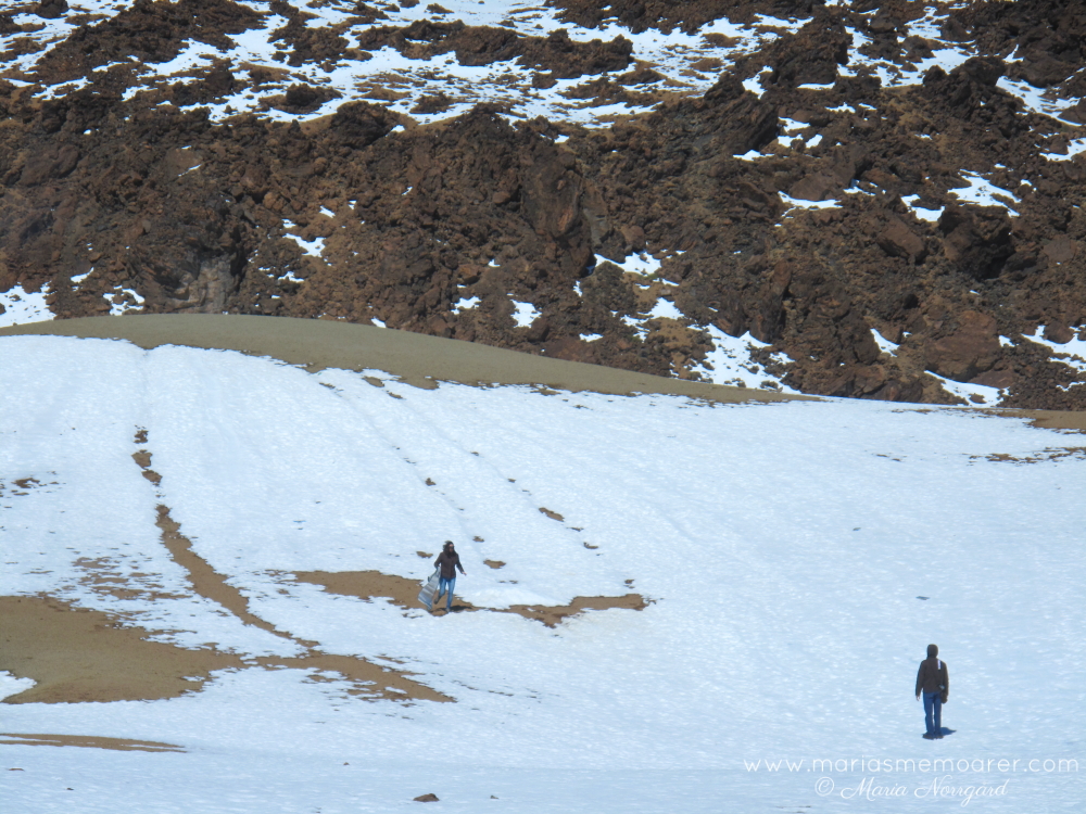 photo challenge fotoutmaning climate klimat - tenerife teide snow and mountains