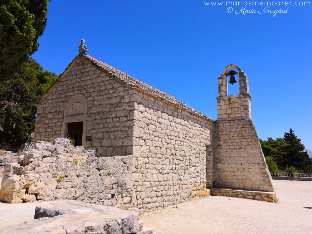 fotoutmaning religion - gammal kyrka i Split, Kroatien