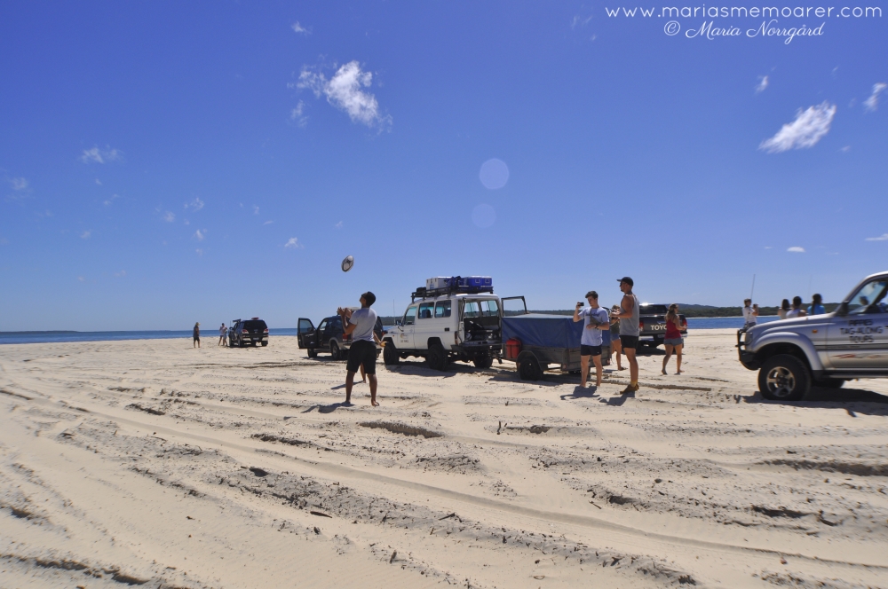 Fraser Island by 4wd-cars / Göra Fraser Island med fyrhjulsdriven bil