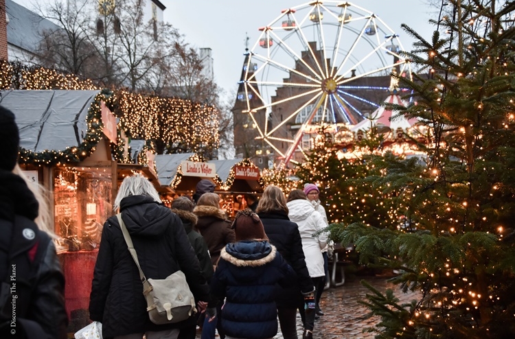 Julmarknad i Alborg, Danmark / Christmas market in Denmark