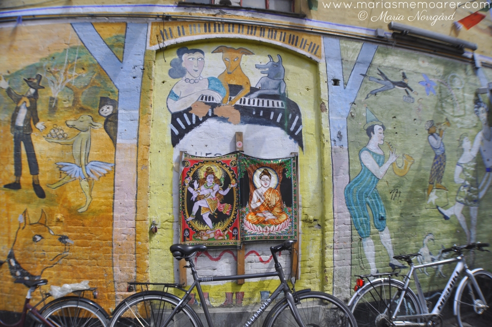 street art in Christiana, Copenhagen / gatukonst i fristaden Christiana i Köpenhamn