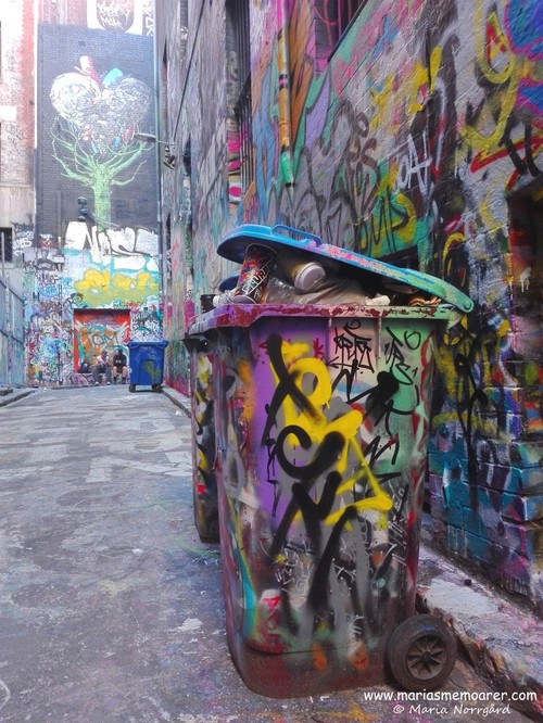 Hosier Lane street art mekka, Melbourne Australia