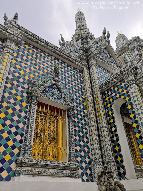 fototema mönster - tempel i Bangkok