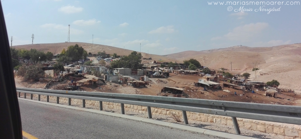 beduinläger i Västbanken / Palestina