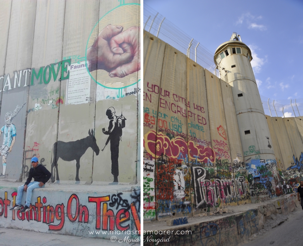 geopolitisk och mörk turism - Israel-Palestina-konflikten