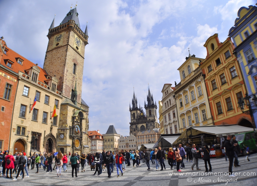 Old City Square - gamla torget i Prag