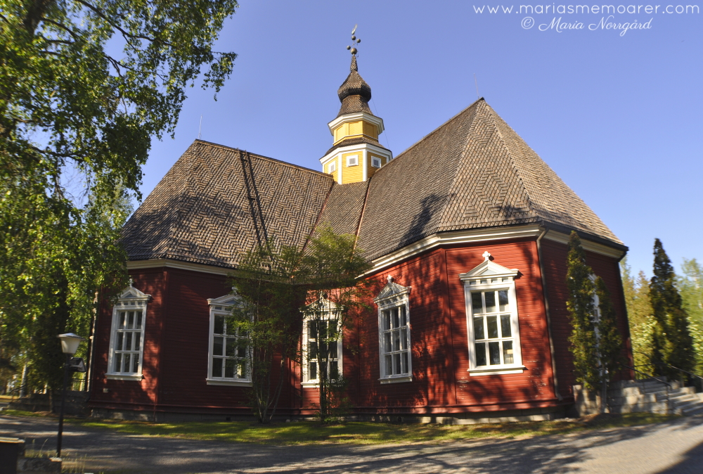 Kuortane kyrka - vackra kyrkor i Finland