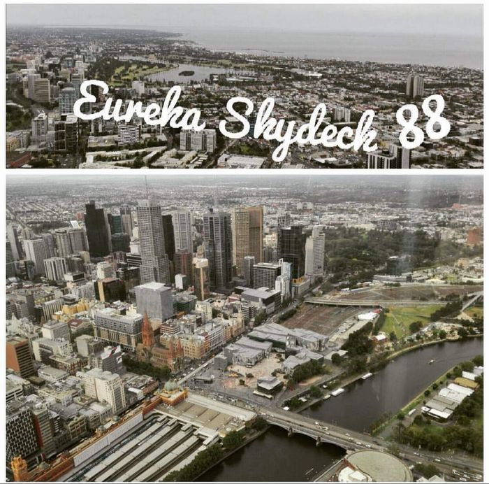 fotoutmaning - uppifrån - Eureka Skydeck 88 Melbourne - världen högsta byggnader