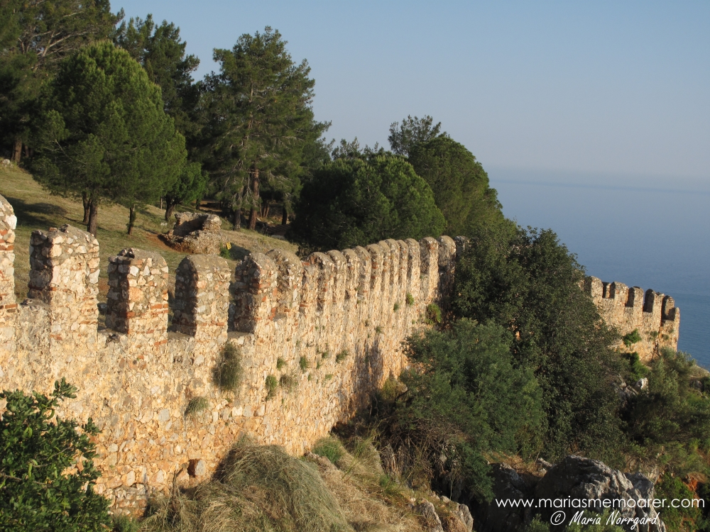 Castle Alanya kalesi, Turkey / borgen i Alanya, Turkiet