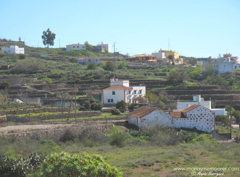 Byn Vilaflor på Teneriffa / village Vilaflor in Tenerife