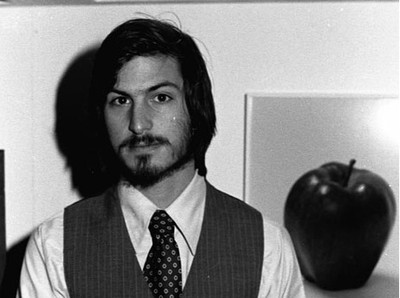 En ung Steve Jobs