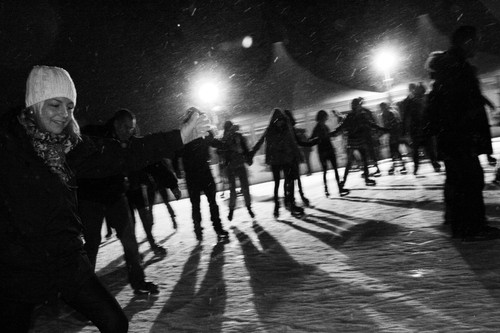 Ice Skating in Hyde Park, 17/12 -09