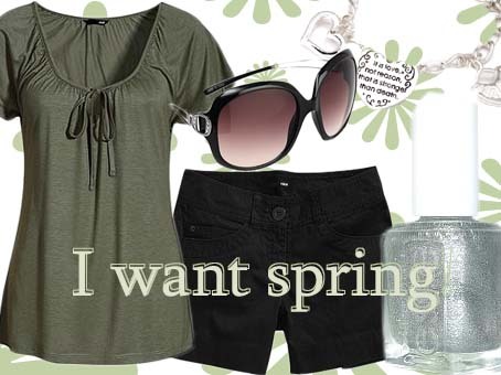 Dr?moutfit: I want spring!
