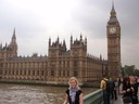 Jag framför Houses of Parliament och Big Ben