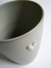 Vacker keramikmugg från Vävra