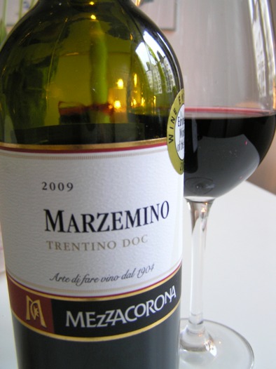 Mezzacorona Marzemino - gott rött vin