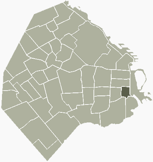Karta över Buenos Aires