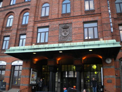 Utsidan av Malmö Central
