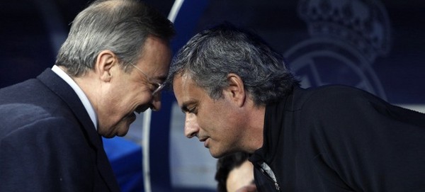 Florentino Perez & Jose Mourinho