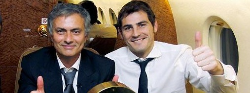 Jose Mourinho & Iker Casillas