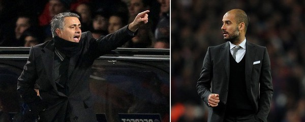 Jose Mourinho & Pep Guardiola
