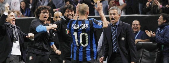 Sneijder & Mourinho