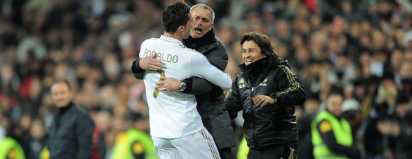 Cristiano Ronaldo & Jose Mourinho