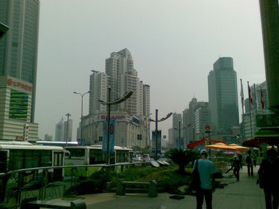 Torg i Shanghai