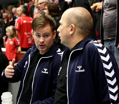 Krille och Janne i säsongens första match mot RIK