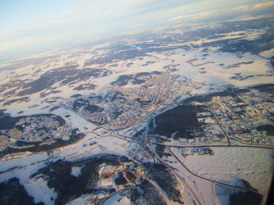 Stockholm by air