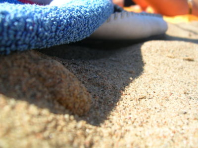 sol i sanden