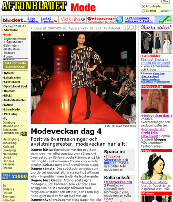 Rapport från dag 4 på Aftonbladet.se