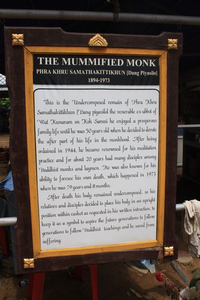 Om den mumifierade munken