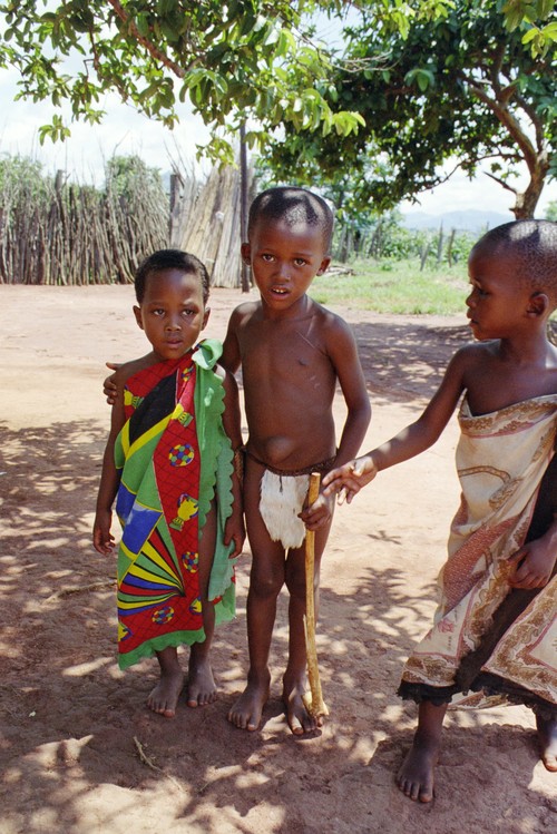 Barn i Swaziland