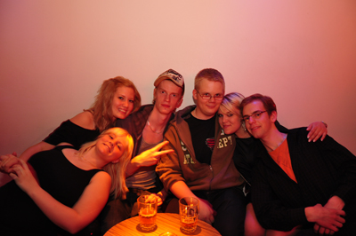Från vänster: Jonna, Nellie, Niclas, Marcus, jag och Niklas :)