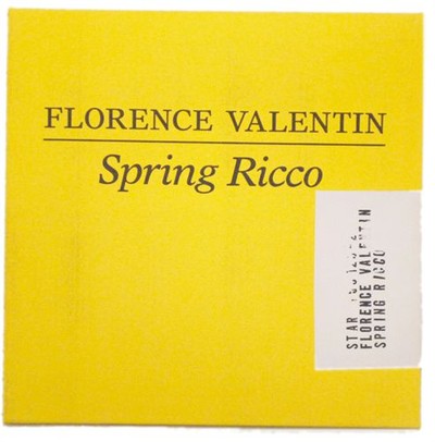Omslaget till Florence Valentins nya album Spring Ricco