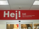 This is how we say hello in swedish!