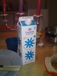 ett Norskt mjölkpaket^^
