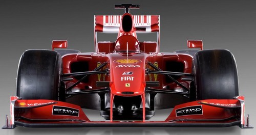 F1 Ferrari Röd