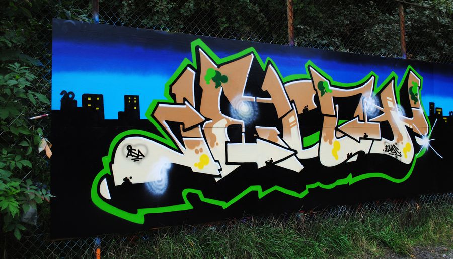 Graffiti liljeholmen